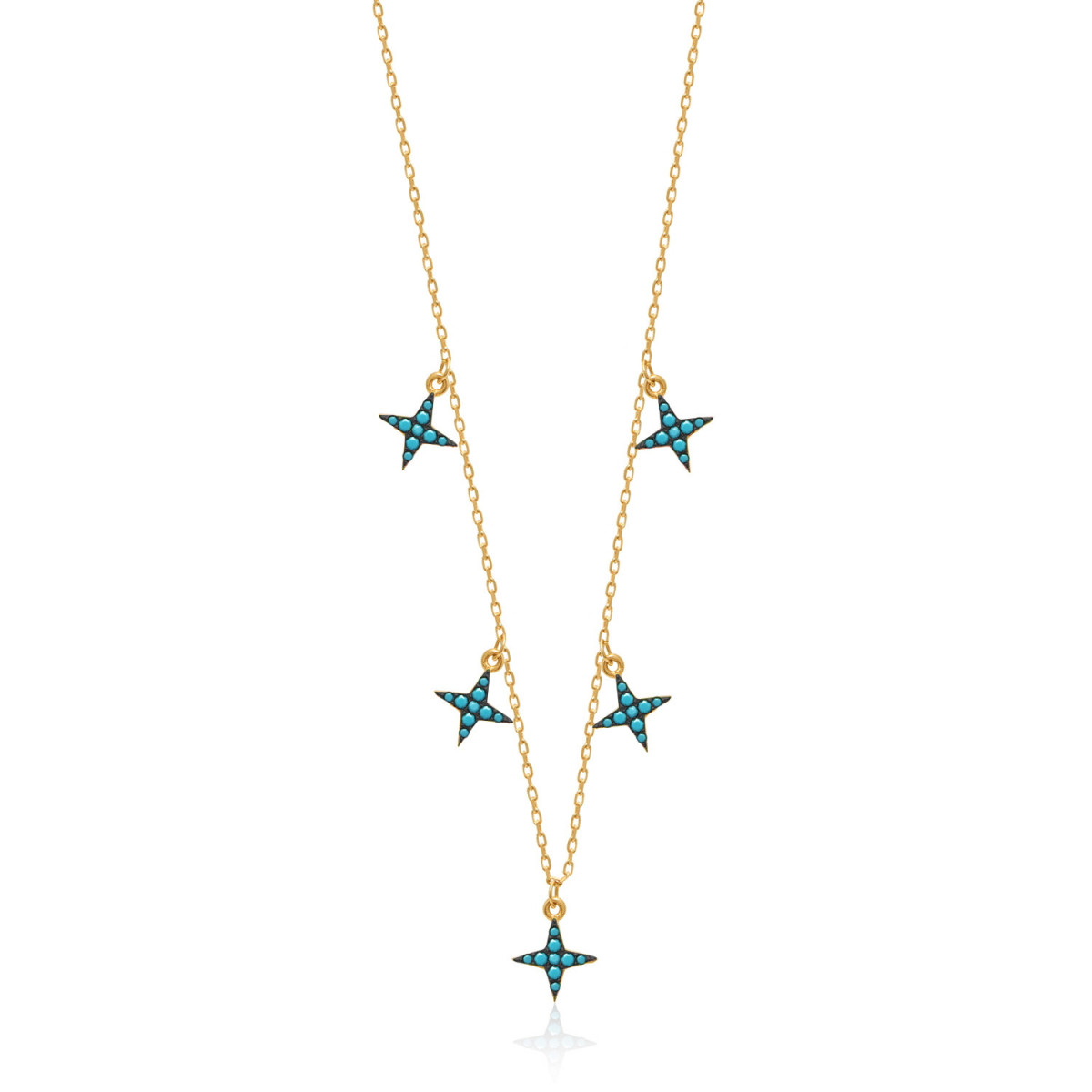 CHARM 5 ESTRELLAS TURQUESA