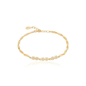 PULSERA FINA CON CIRCONITAS
